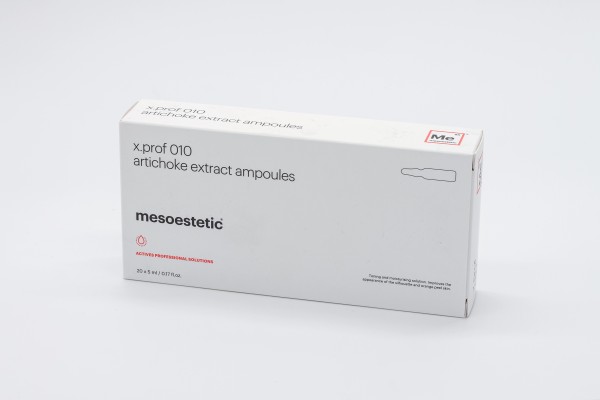 Mesoestetic, X.Prof 010 Artichoke Extract Ampoules, 20 x 5ml