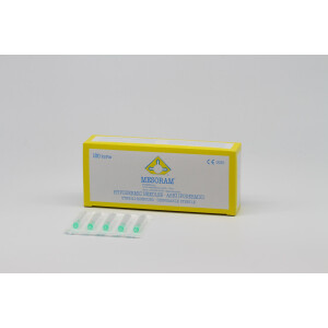 Mesoram Mikro-Injektionsnadeln, 33G / 12mm, 100Stk.