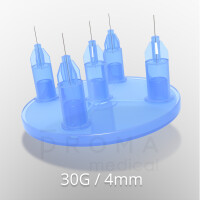 Mesoram Multi-Injektoren mit Mikro-Injektionsnadeln, Circular, 5-fach, 30G / 4mm, 36Stk.