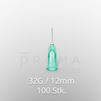Mesoram Mikro-Injektionsnadeln, 32G / 12mm, 100Stk.