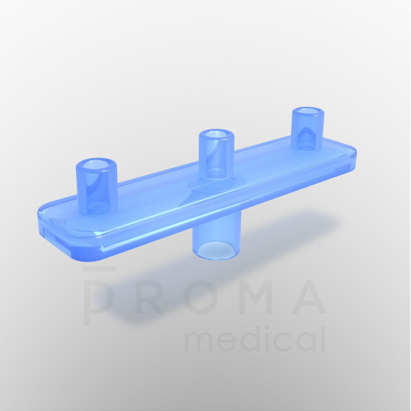 Mesoram Multi-Injektoren ohne Nadeln, Linear, 3-fach, 50 Stk.