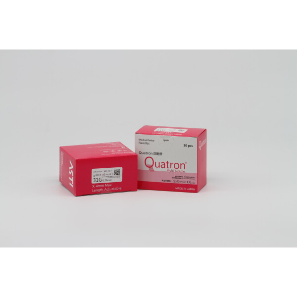 Quatron Multi-Injektionsnadeln, 31G / bis 4mm, 10 Stk.