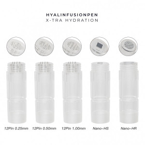 Hydra Pen - Ersatznadelköpfe, Nano-Rund-Nadelkopf (X-tra Hydration), 5stk