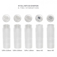 Hydra Pen - Ersatznadelköpfe, Nano-Rund-Nadelkopf (X-tra Hydration), 5stk