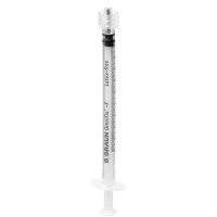 Omnifix-F Luer Lock Solo Feindosierungsspritze, mit Spardorn, 1ml, 100 Stk.