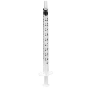 Omnifix-F Luer Solo fine dosage syringe, 1ml, 100 pcs.