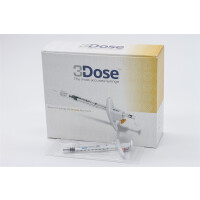3Dose Fein-Dosierspritzen, 100 Orange, 1ml, 10 Stk.
