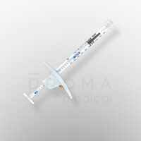3Dose Fein-Dosierspritzen, 100 Orange, 1ml, 10 Stk.