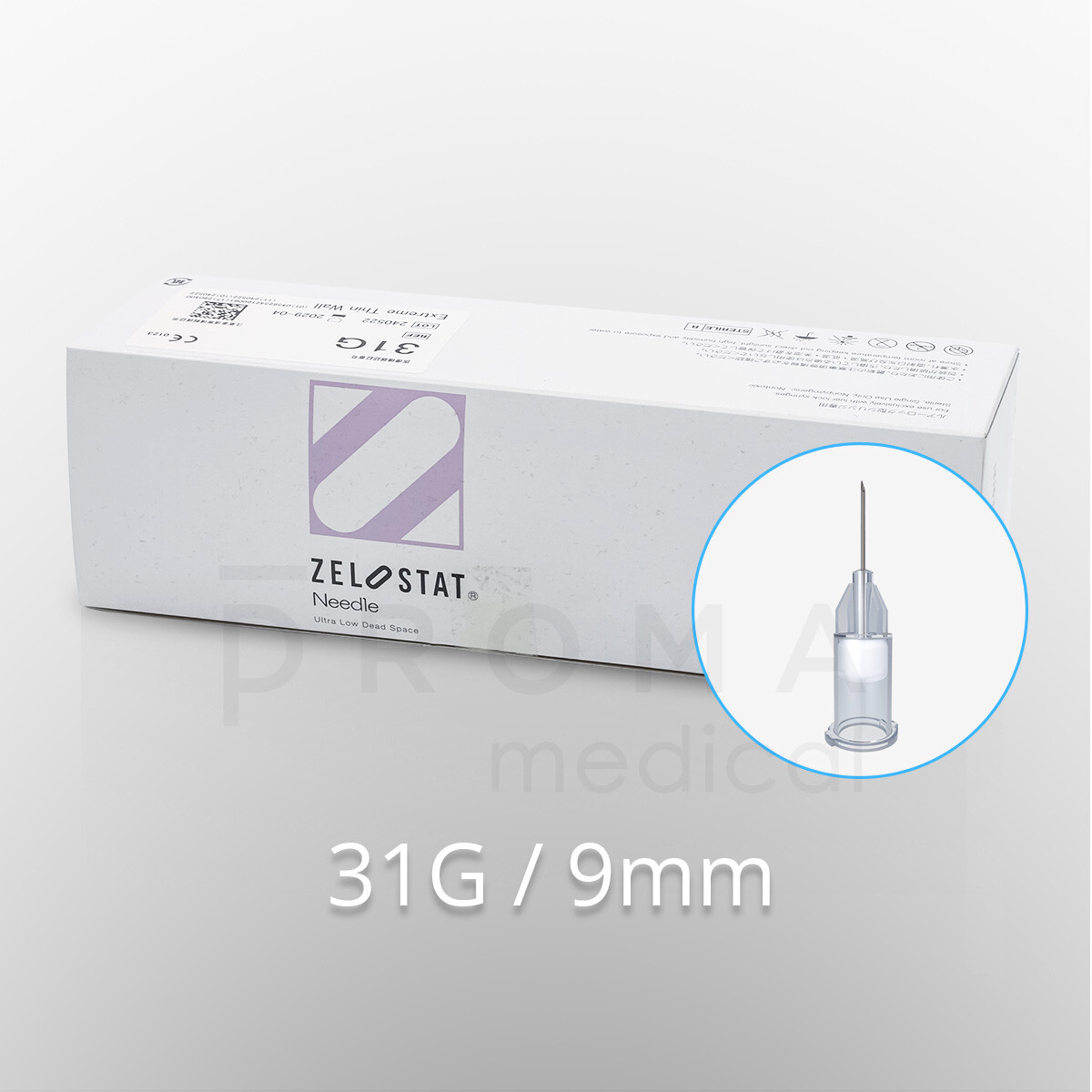 Zelostat Ultra Low Dead Space Injektionsnadeln, 31G /...