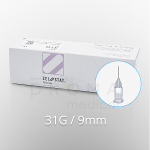 Zelostat Ultra Low Dead Space Injektionsnadeln, 31G / 9mm,100 Stk.