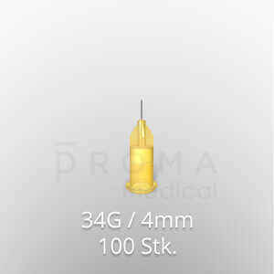 Zelostat Ultra Low Dead Space Injektionsnadeln, 34G / 4mm, 100 Stk.