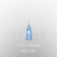 Zelostat Ultra Low Dead Space Injektionsnadeln, 35G / 4mm, 100 Stk.