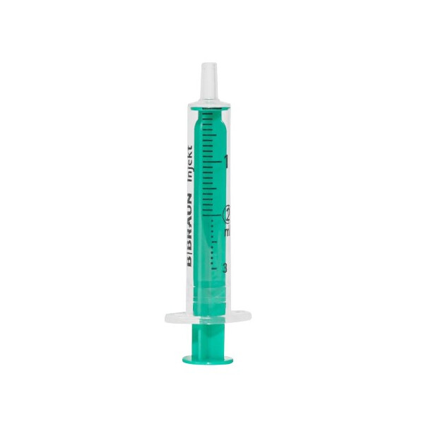 Injekt Luer Solo Einmalspritze, 2ml, 100 Stk.