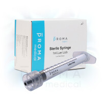 Proma inject LDS Spritze, Luer-Lock, mit Spardorn, 1ml, 100 Stk.