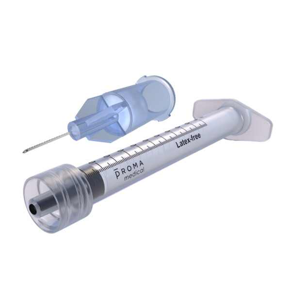 LDS Injektionssystem, 34G, 9mm, 1 Kombi-Paket mit je 100 Stück