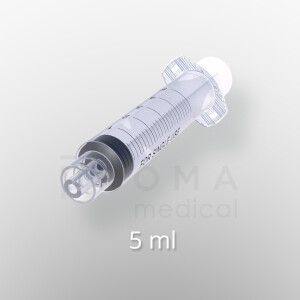 ReMed - Einmalspritzen, Luer Lock, 5ml, 100Stk.