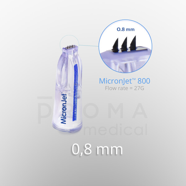 MicronJet 800 Intradermal-Injektoren, 0,8 mm, 30 Stk.