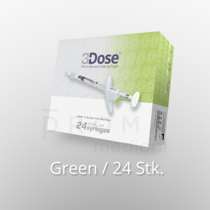3Dose Green, Fein Dosierspritzen, 1ml, 24 Stk.